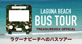 ラグーナビーチへのバスツアー